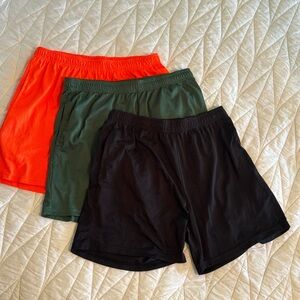Men’s Athletic Shorts. Lightweight Mesh 3/Pack